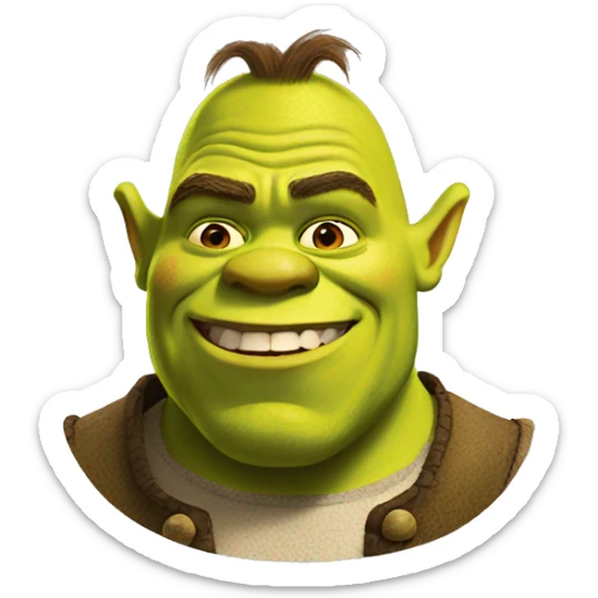 Shrek sticker