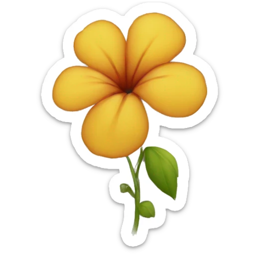 Flor sticker
