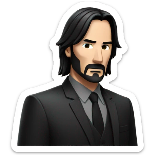 john wick sticker