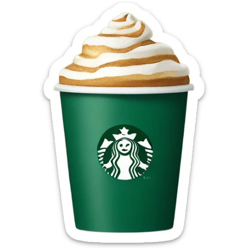 Starbucks coffee sticker