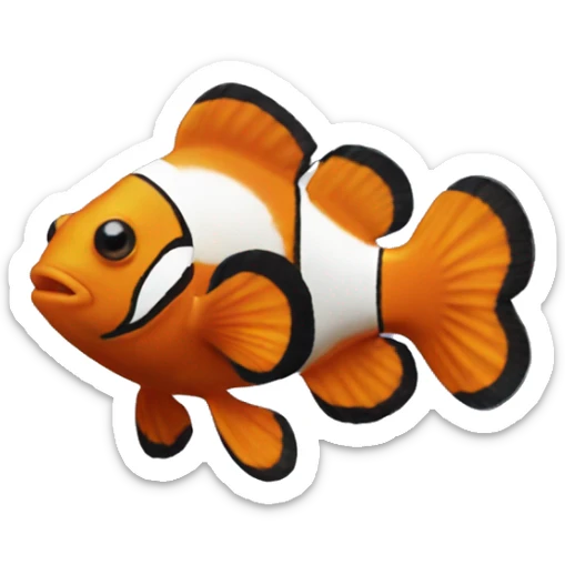 clownfish sticker