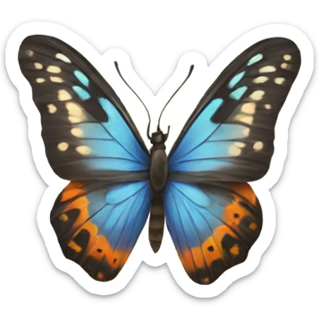 butterfly sticker