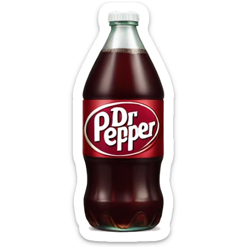 Dr pepper sticker