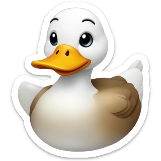 Duck sticker