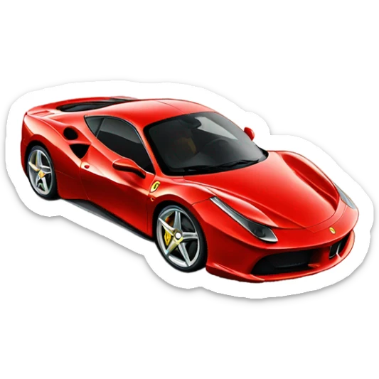 Ferrari sticker