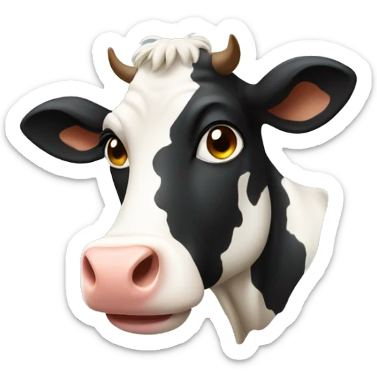 cow sticker