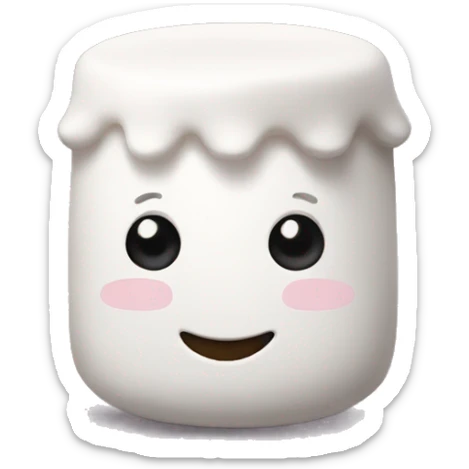 Marshmallow  sticker