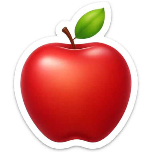 Apple sticker