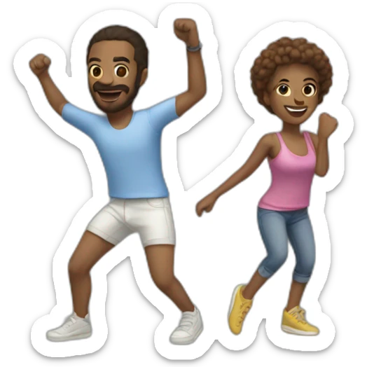 dance dance revolution sticker