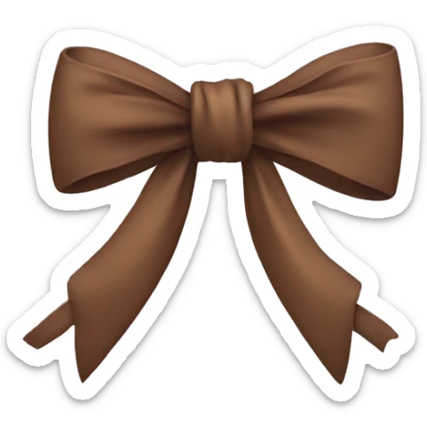 Bow sticker