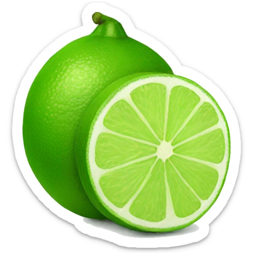 Lime sticker
