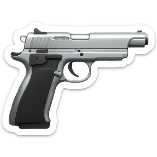 Gun sticker
