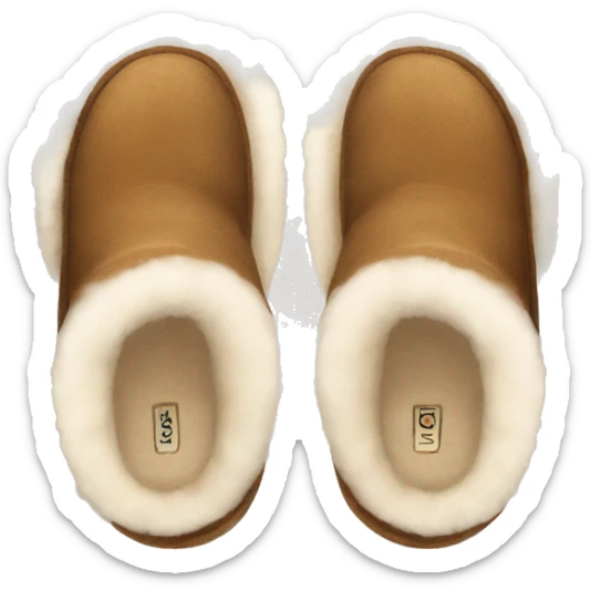 UGG slippers  sticker