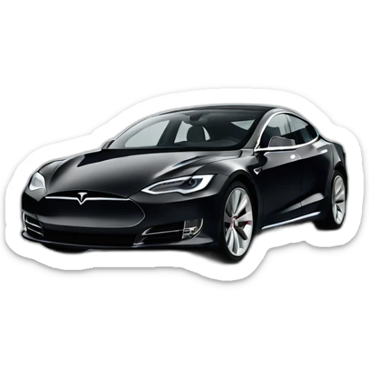tesla sticker