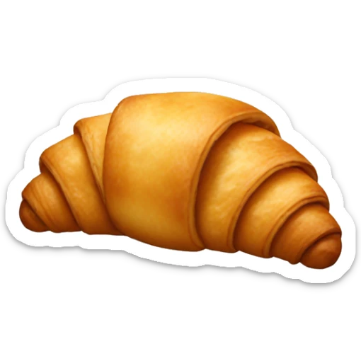 Croissant sticker