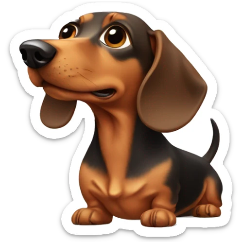 dachshund sticker