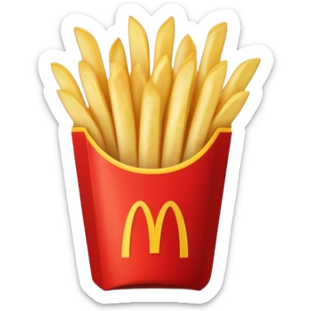 Mcdonalds sticker