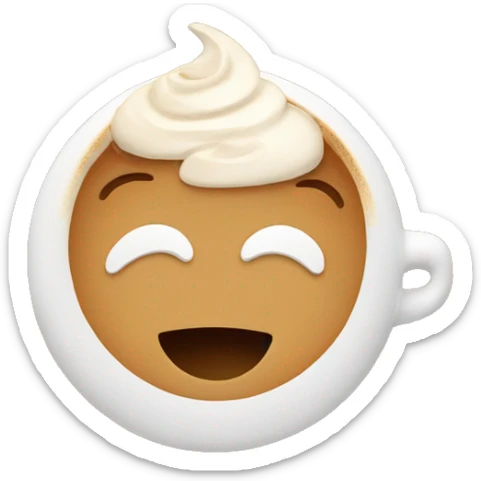 Latte  sticker