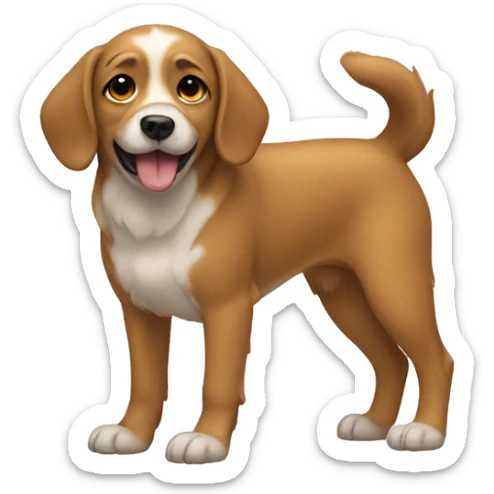 Dog sticker