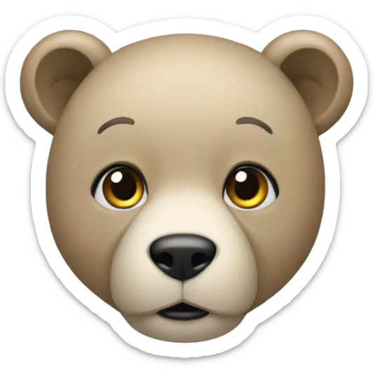 Oso sticker