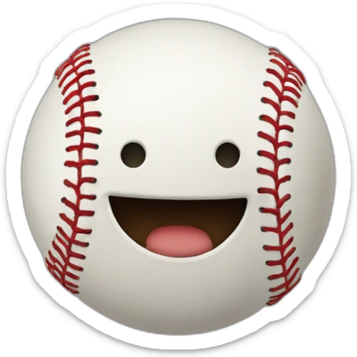 baseball sticker