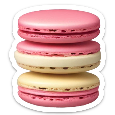 Macaron sticker