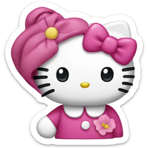 hello kitty  sticker