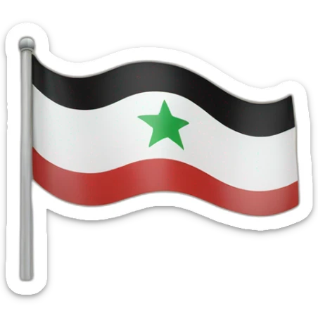 Syrian Flag sticker