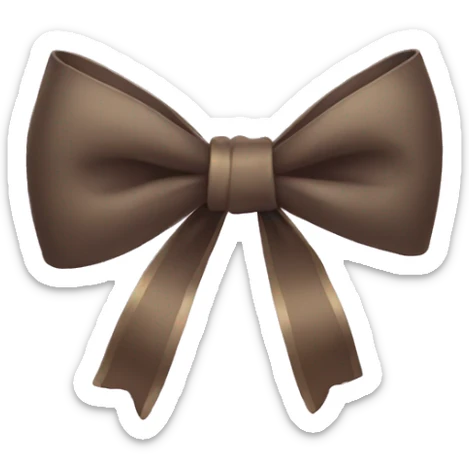 Bow sticker