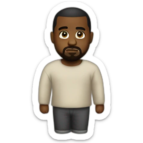 kanye sticker