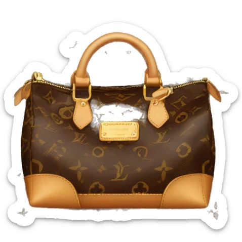 Louis Vuitton bag sticker