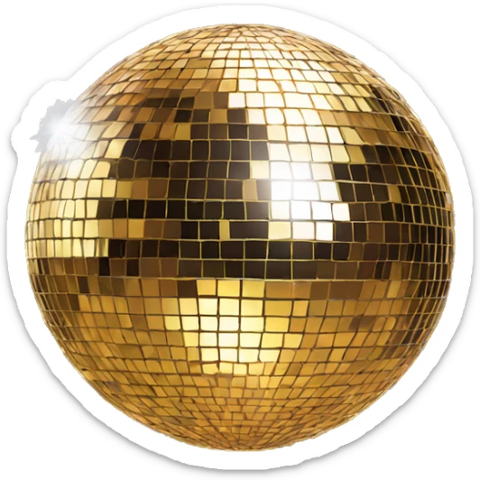 disco ball sticker