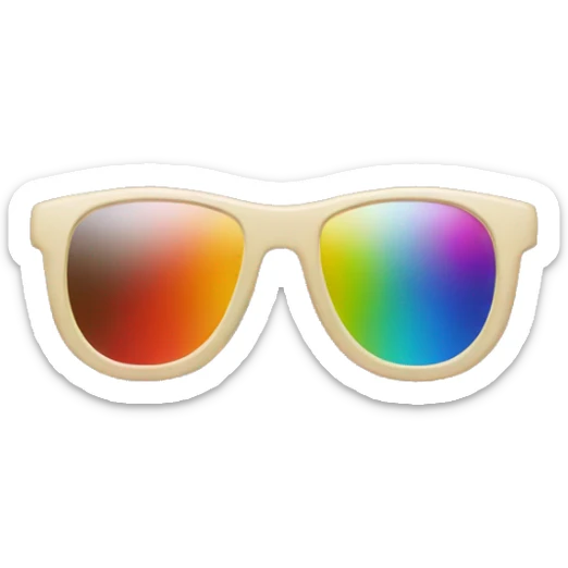 Sunglasses sticker