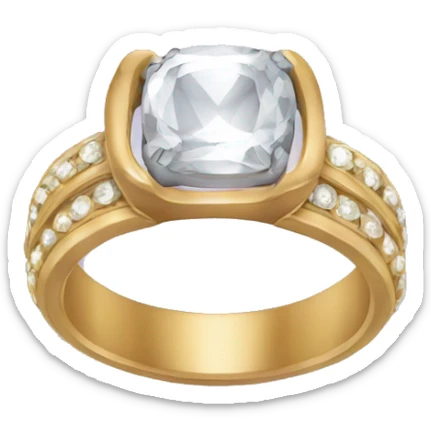 Wedding ring sticker