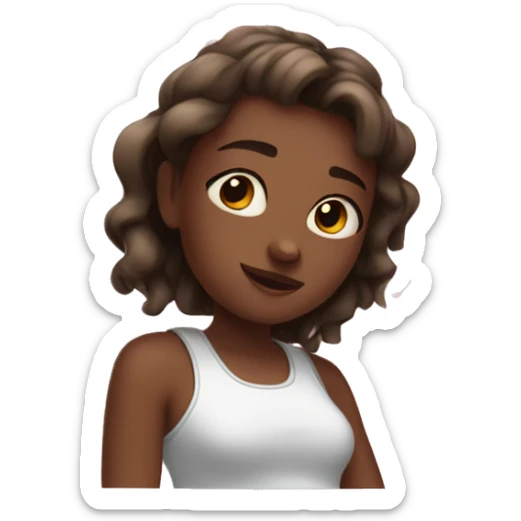 Clean girl aesthetic with a lot of hearts  sticker