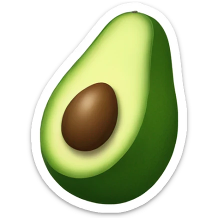 Sprunki avocado sticker
