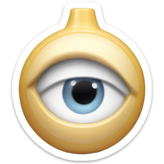 eye cream bottle with label sticker