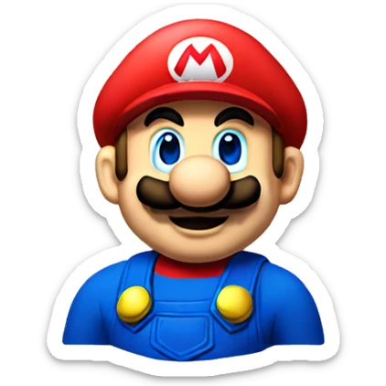 super mario sticker