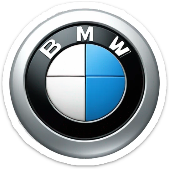 bmw logosu sticker