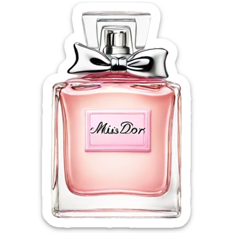 Miss Dior perfume  sticker