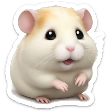 hamster sticker