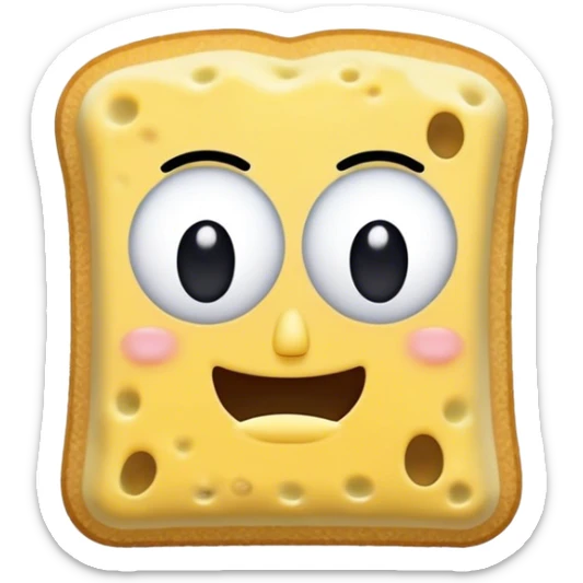 Spongy from bfdi sticker
