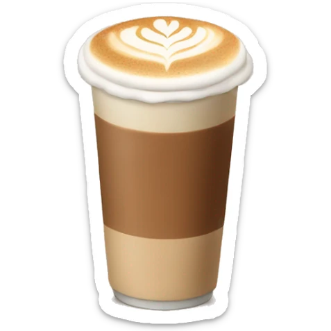 Latte  sticker
