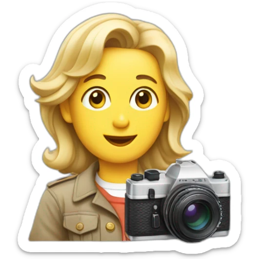 France caméra sticker