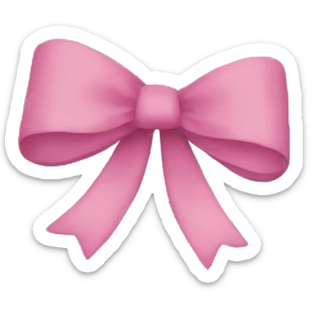  Bow sticker