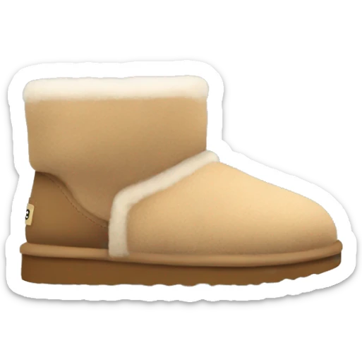 UGG slippers  sticker