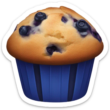 blueberry muffin sticker