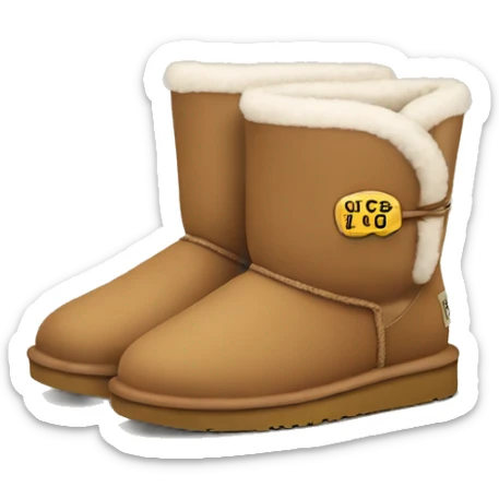 Ugg boots sticker