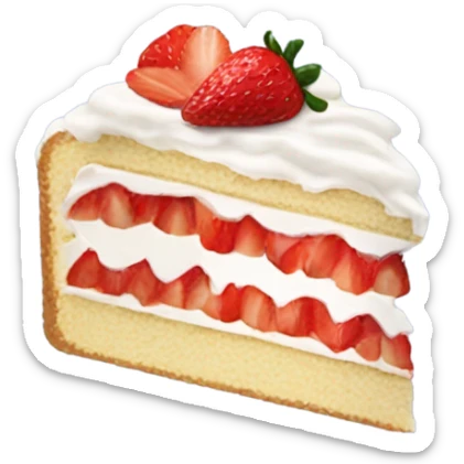 strawberry shortcake  sticker