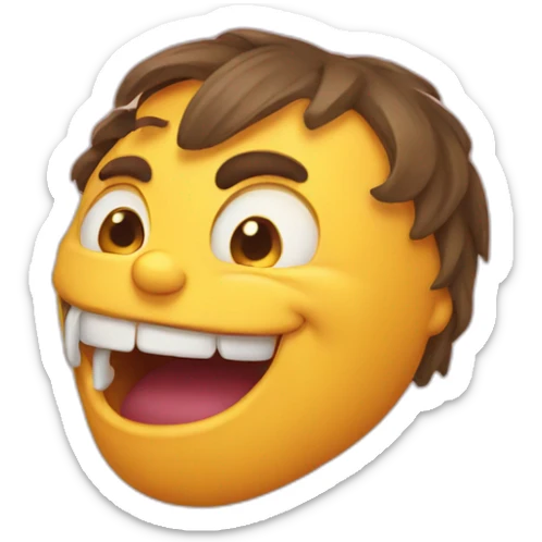 Belch emoji sticker